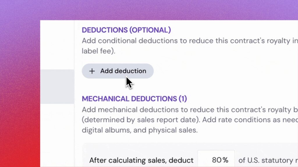 Modeling Real-World Costs in Royalties: How Deductions Keep Payouts Accurate