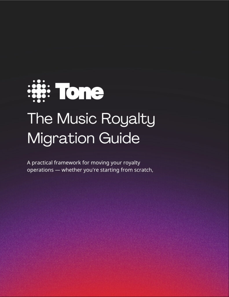 The Music Royalty Migration Guide Cover